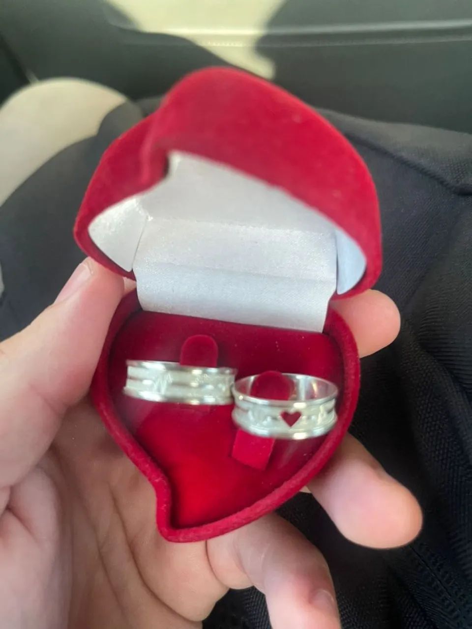 Aliança de prata - Foto 2