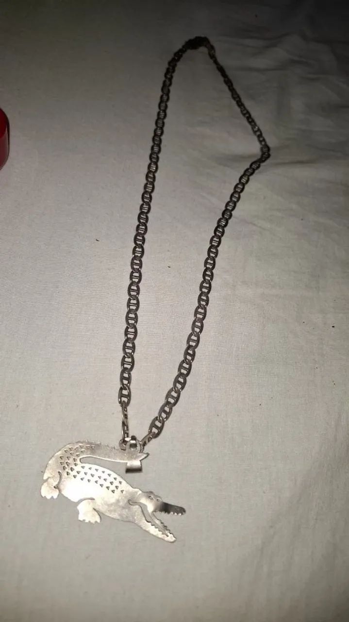 CORRENTE DE PRATA + PINGENTE