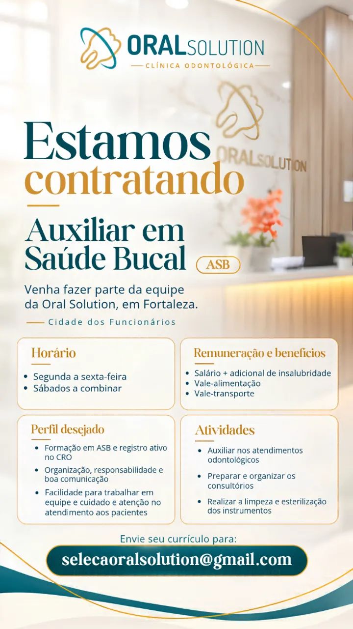 Auxiliar em Saúde Bucal