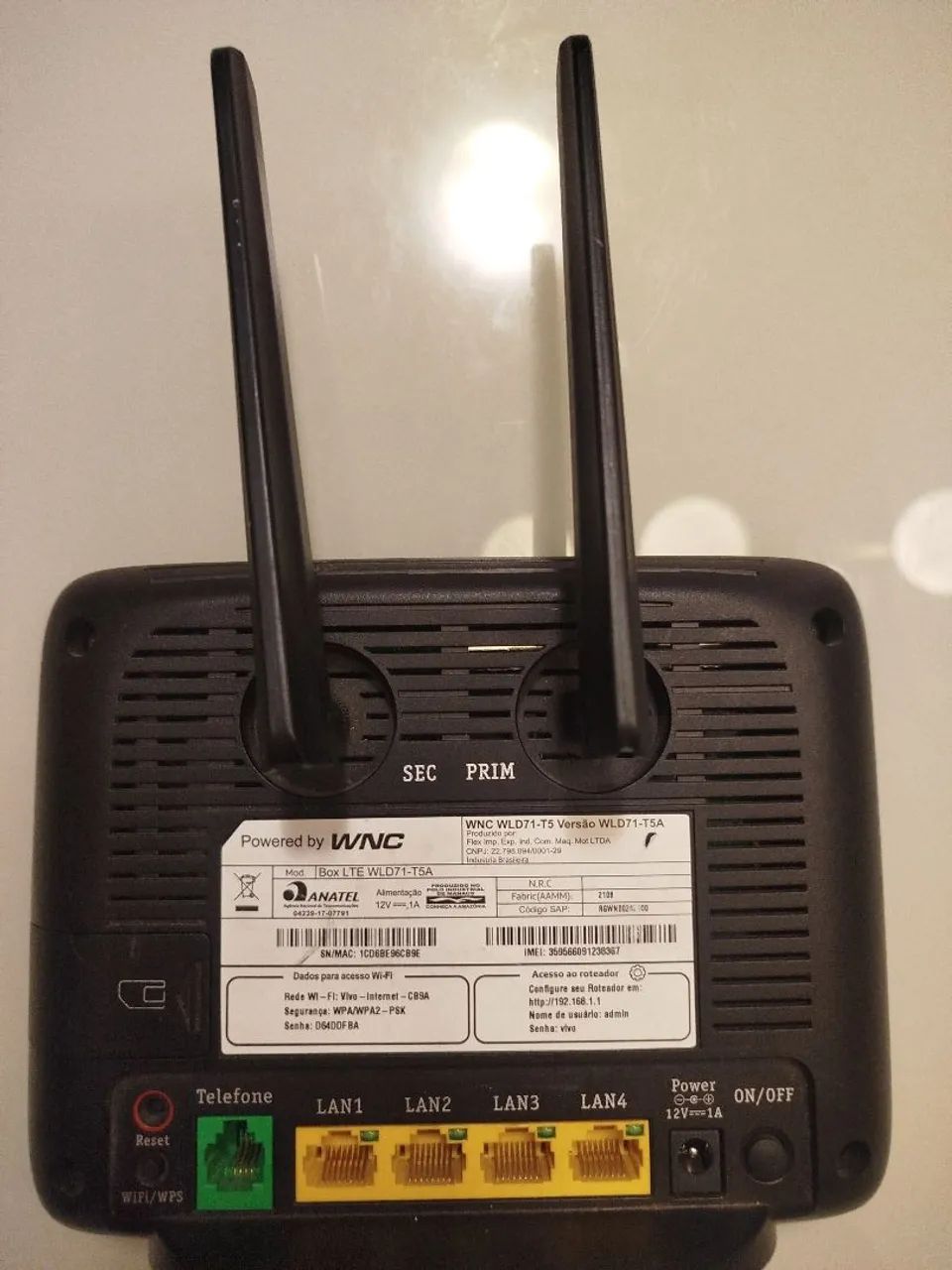 Modem Roteador p/chip 4g - DESBLOQUEADO  - Foto 4