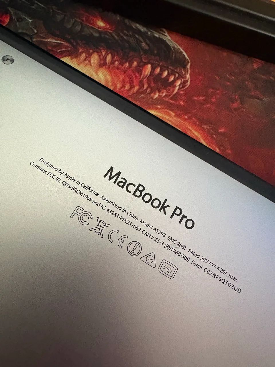 Macbook Pro A1398 - Foto 5