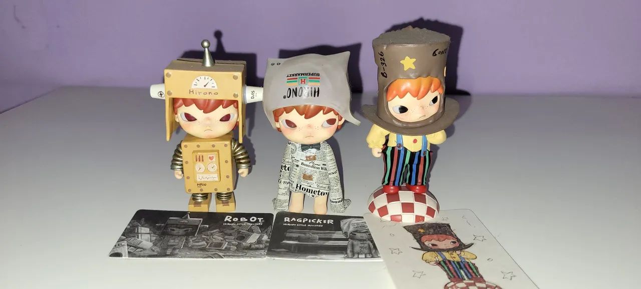 Bonecos Colecionáveis Hirono da POPMART
