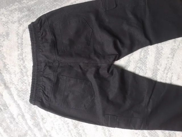 Calça cargo masculina preta - Foto 3