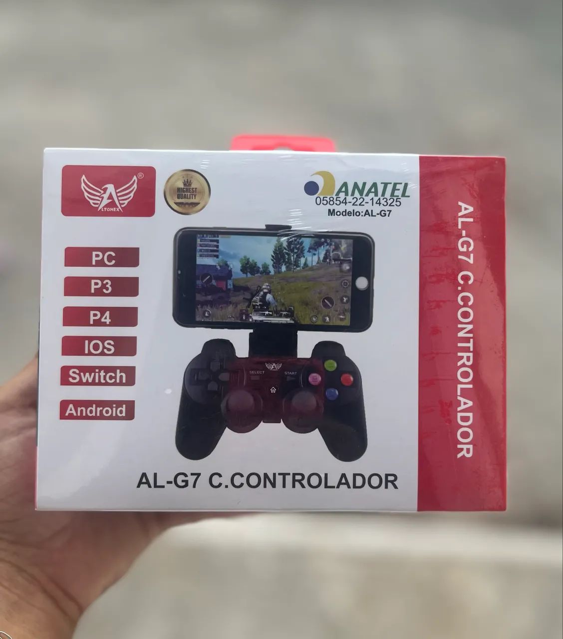 Controle Bluetooth Tv, Celular e Pc -  ENTREGA A DOMICÍLIO 