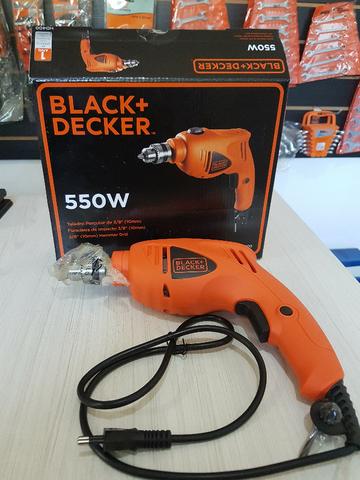 Furadeira de Impacto 3/8 POL 550W HD400 Black & Decker - Foto 5