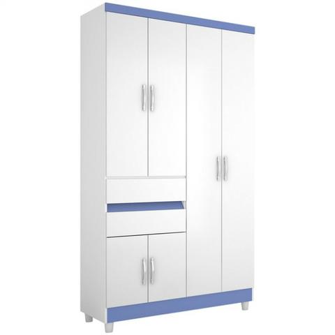 Guarda-Roupa Araplac 1160 6 Portas 2 Gavetas Flex * - Foto 5