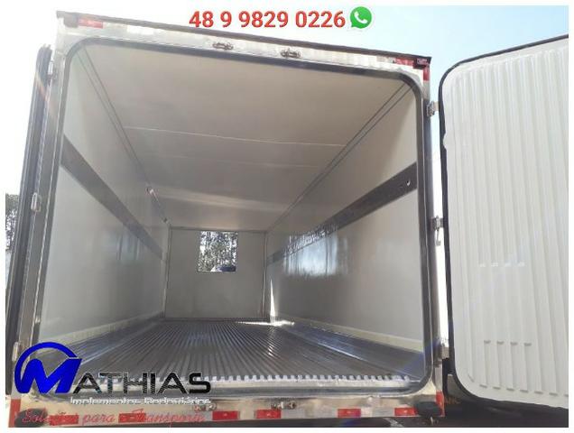 Baú bitruck 16 paletes Niju semi novo truck Mathias Implementos - Foto 3