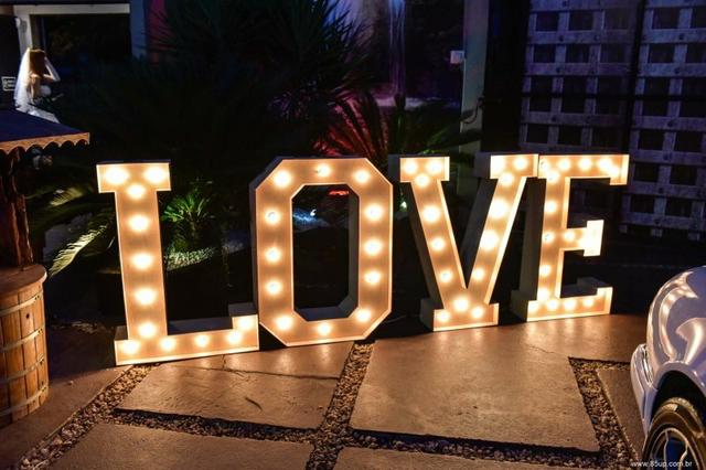 Letras MDF Iluminadas - Foto 2