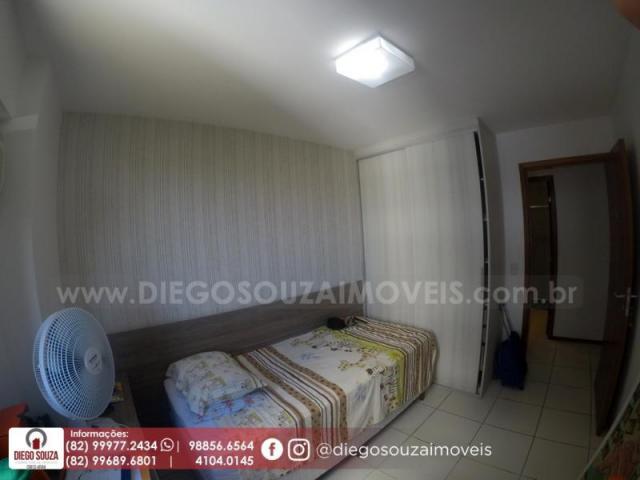 Apartamento para venda em maceió, farol, 3 dormitórios, 1 suíte, 1 banheiro, 2 vagas - Foto 10