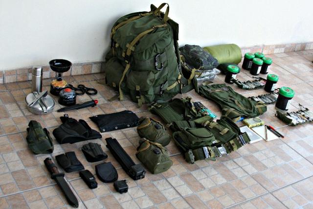 Material camping