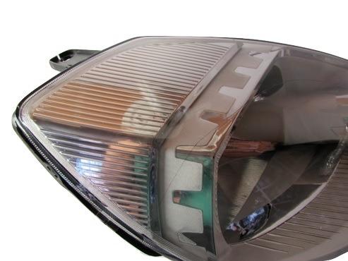 Farol Cromado Ford Ka 2008 2009 2010 2012 2013 2014 Direito - Foto 3