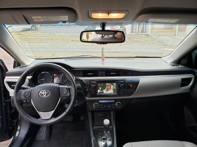Toyota corolla XEI 2.0 14/15 flex aut. preto - Foto 9