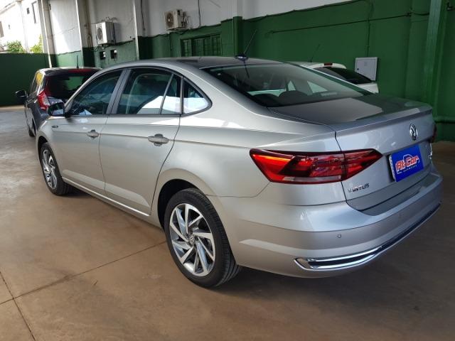 Vw virtus 1.0 higline tsi 200 2018/2019 prata completo - Foto 6
