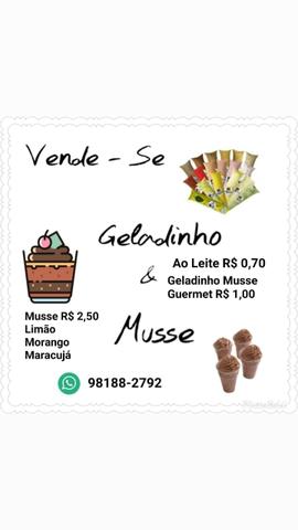 Geladinho gourmet e cremoso/ acima de 20 passa no cartao - Foto 2