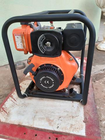 Vendo tanque com motobomba a diesel e mangueiras pronto pra usar zap. * - Foto 2