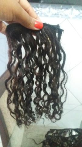 13 telas cabelo ondulado com cachos 40 cm