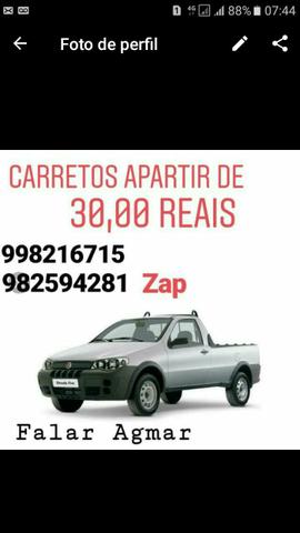 Faço carretos baratos apartir de 30$