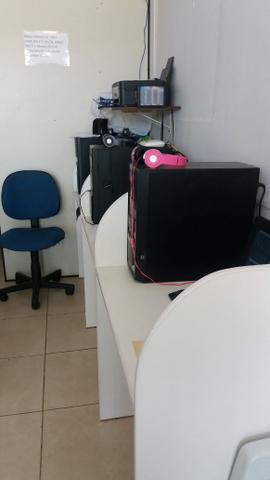 3 baias semi novas e dois computadores