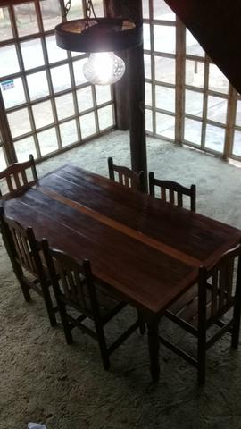 Mesa com 6 cadeiras - Foto 2