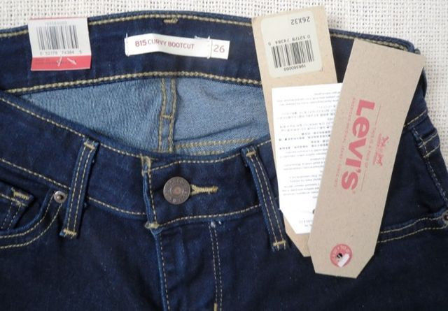 calça levi's 815 curvy bootcut