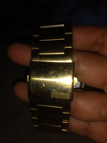 relogio puma time stainless steel 805