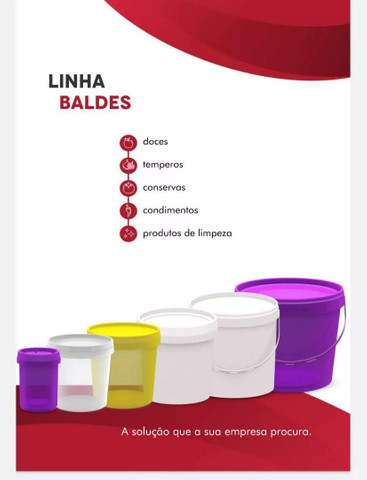 BALDES PARA DOCES, TEMPEROS , CONSERVAS, CONDIMENTOS, TINTAS !!