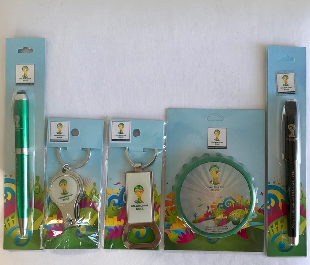 Kit de produtos copa do mundo Brasil 2014
