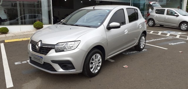 RENAULT SANDERO ZEN 1.0 12V SCE PRATA 2019/2020