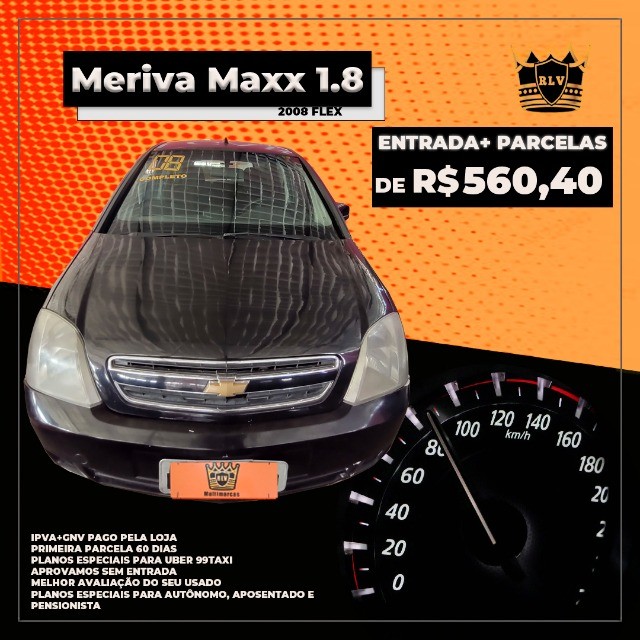 MERIVA MAXX 1.8 2008 FLEX
