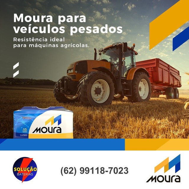 Bateria Moura Para Veículo Pesados Ligue Já