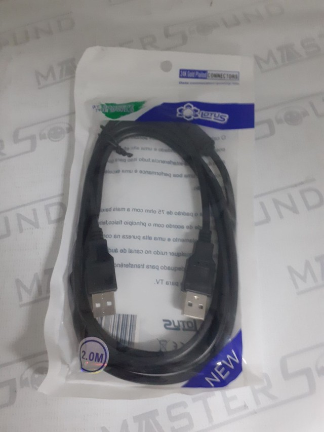 Cabo extensor USB. Novo.  - Foto 2