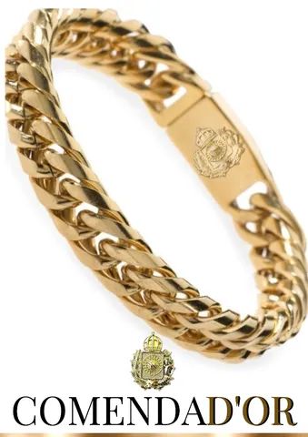 Pulseiras Masculinas em ouro 18k, feitas sob medida e personalizadas pra cada cliente! - Foto 5