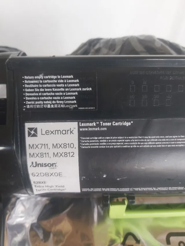 Toner lexmark | +123 anúncios na OLX Brasil