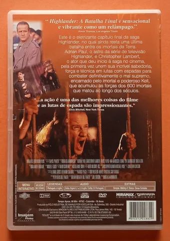 Dvd Highlander A Batalha Final  - Foto 2