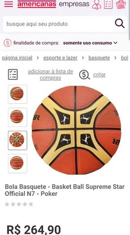 Bolas de Basquete em Promoção na Americanas Empresas