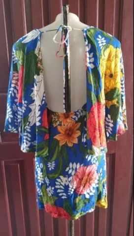Vestido Farm azul - Foto 3