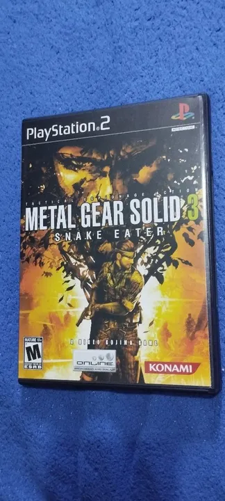 Metal Gear Solid 3 ps2