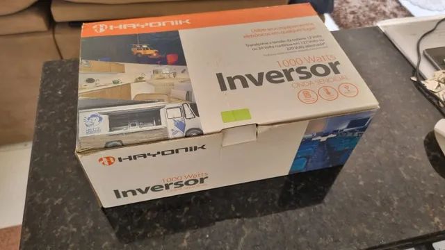 Inversor Off Grid Hayonik 12V 1000W 220V Onda Senoidal Pura. Para energia Solar. - Foto 2