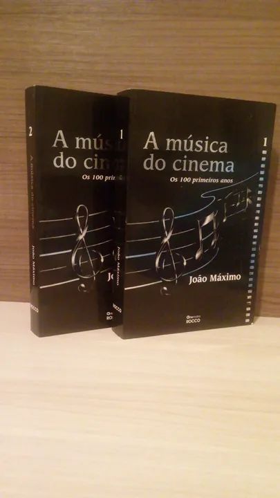 Livros "A Música do Cinema" Volumes 1 e 2 NOVOS