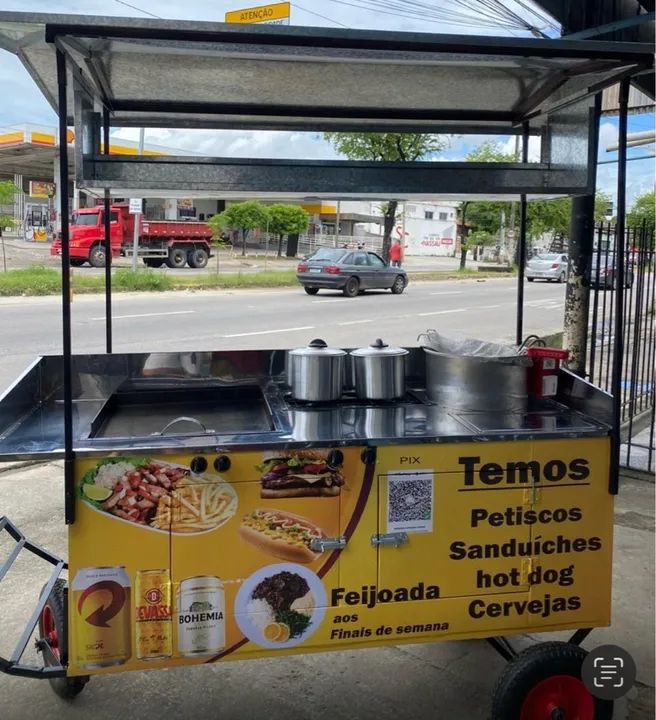 Carrinho de Açaí Completo - Ótimo para Negócios!