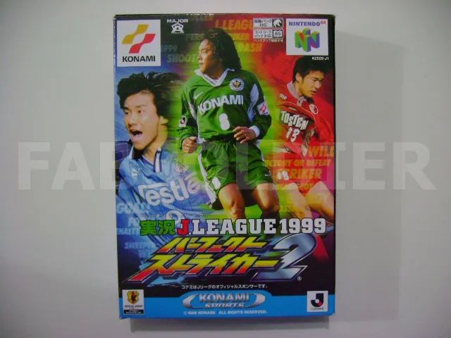 J-League Perfect Striker 2 Original Japonês Completo!