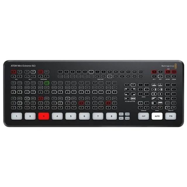 Switcher Blackmagic Atem Mini Extreme Iso - Lacrado na Caixa