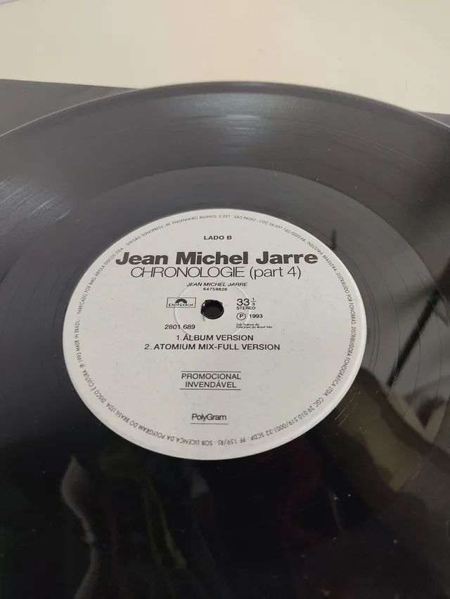 LP disco vinil Curt Smith e Jean Michel Jarre. 1993 - Foto 4