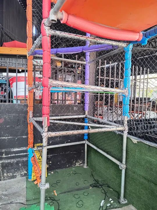 Kid play brinquedão reformas estofados/ rede/isotubos b - Foto 4