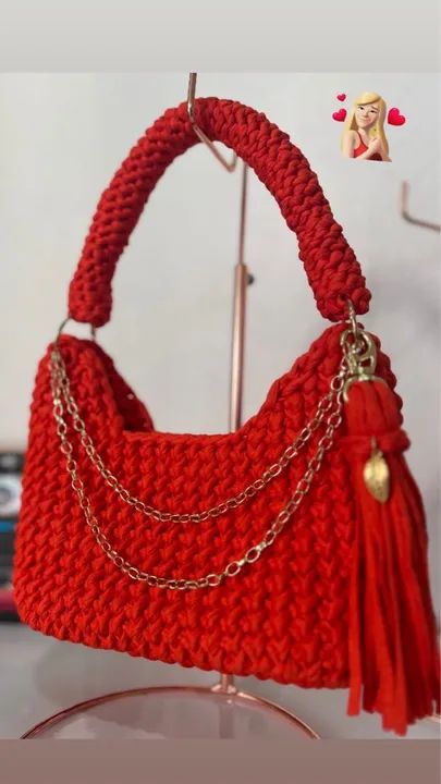 Bolsa de Crochê 
