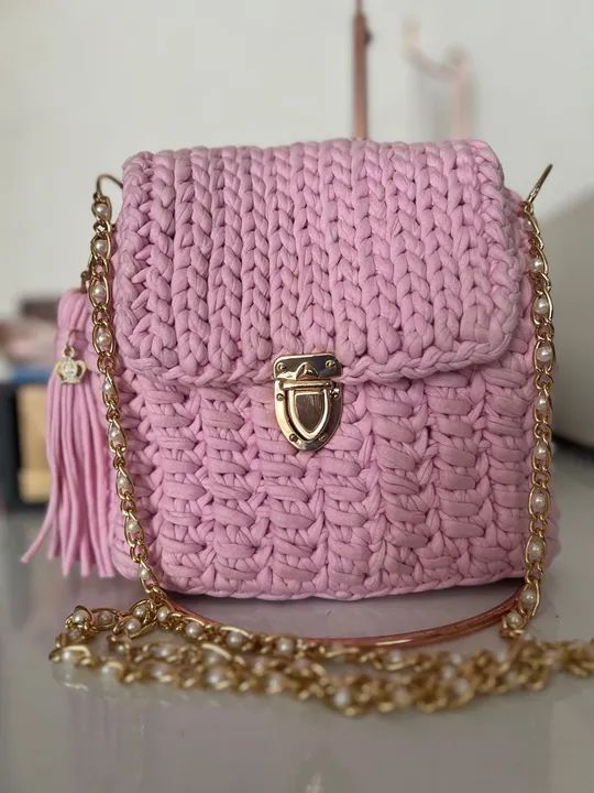 Bolsa de Crochê  - Foto 6