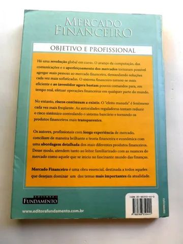 Mercado financeiro objetivo e profissional gilson oliveira livro em otimo estado - Foto 3