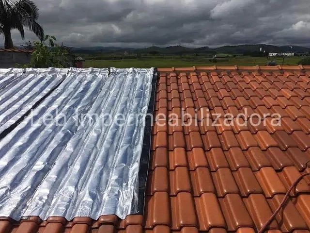 IMPERMEABILIZAÇÃO COM MANTA ASFÁLTICA  - Foto 3
