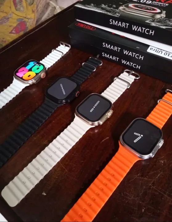 Relógio smartwatch ultra t10 faz e recebe ligação custo benefício  - Foto 3