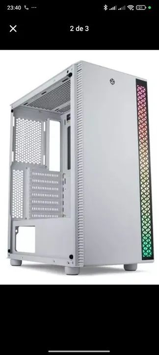 Gabinete de PC Gamer Branco - Foto 2